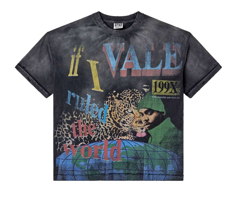 Vale For Ever Da Ruler Tee “Black”