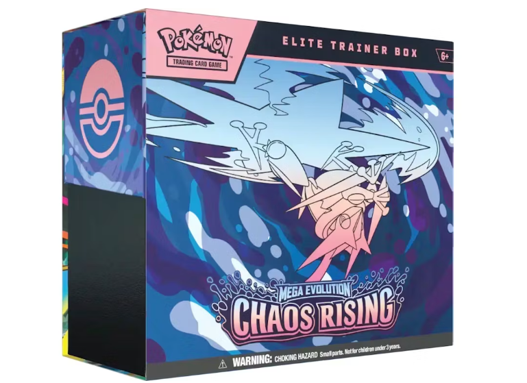 2026 Pokémon Mega Evolution Chaos Rising Elite Trainer Box