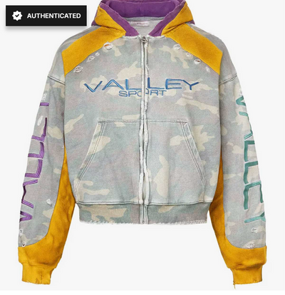Vale Forever Vale Forever Boiler Room Zip Up Camo