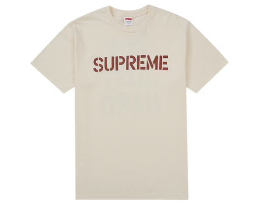 Supreme Hard Tee Natural