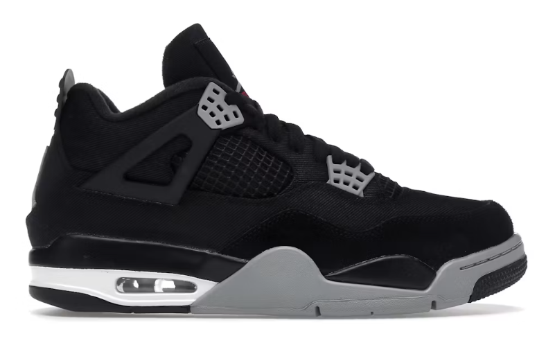 Jordan 4 Retro SE Black Canvas