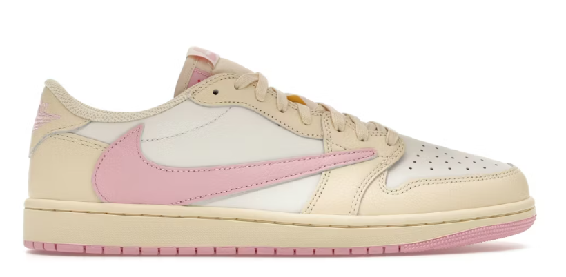 Jordan 1 Retro Low OG SP Travis Scott Shy Pink