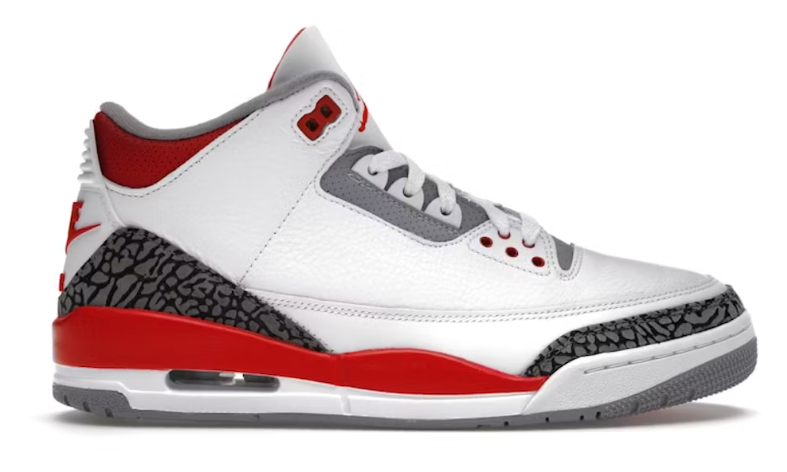 Jordan 3 Retro Fire Red (2022)