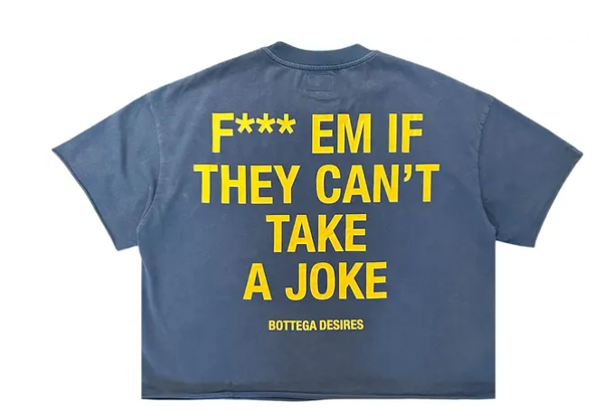 Bottega Desires F*ck Em T-Shirt 'Blue'