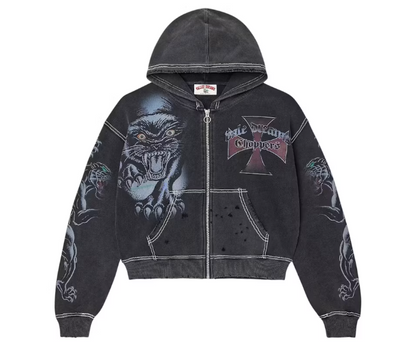 Vale Forever Hardy Boyz Zip Up Hoodie Black