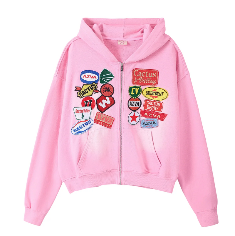 Rest Stop Hoodie - Pink